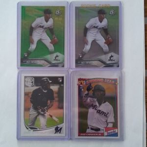 Jazz Chisholm RC Rookie  4 Card LOT (SP & Inserts)